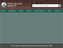Tablet Screenshot of pine-island.com